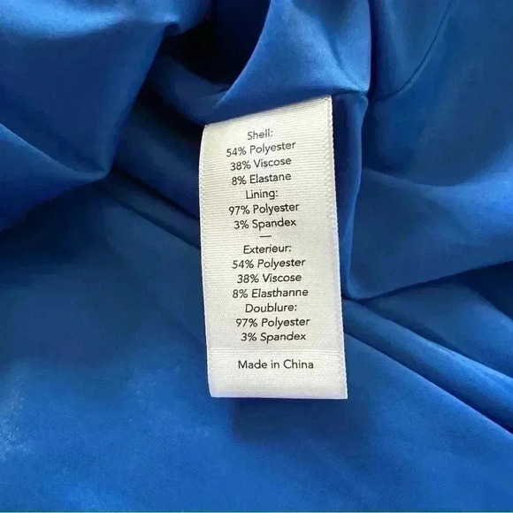 Elizabeth and James Sonya Skater Dress Lapis Revolve Mini Sleeveless Women Sz 2 - Picture 9 of 16